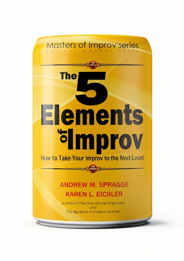 Master of Improv Series Acting Book Defiant Monkey Press-0