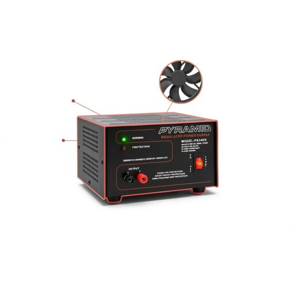 Pyramid Bench Power Supply AC to DC Conversion 12V-2