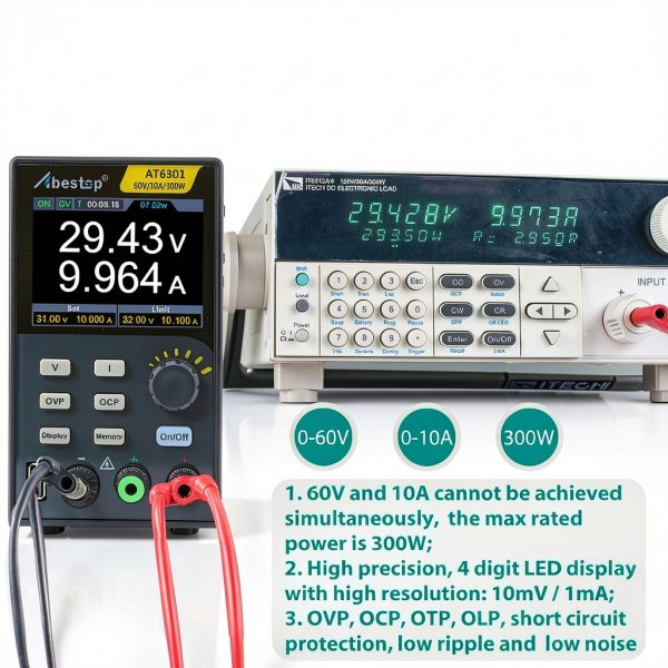 Abestop AT6301 Lab Power Supply 60V 10A 300W Professional-3