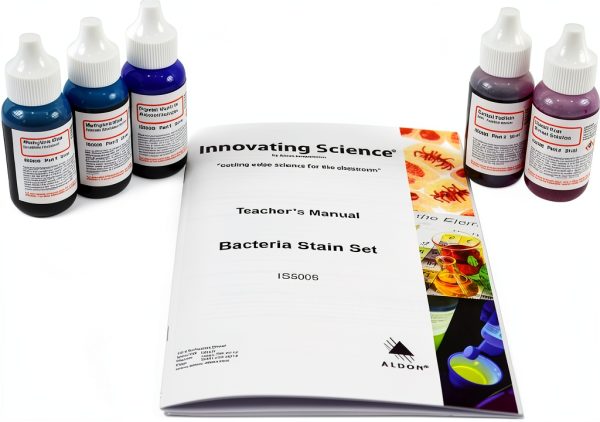 Bacteria Stain Set Innovating Science Lab Dyes Microscopy-0