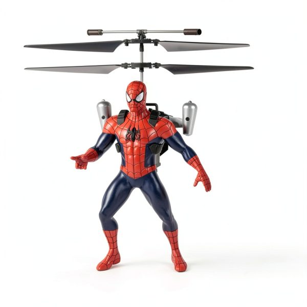 Marvel Spider-Man RC Helicopter Toy World Tech-4
