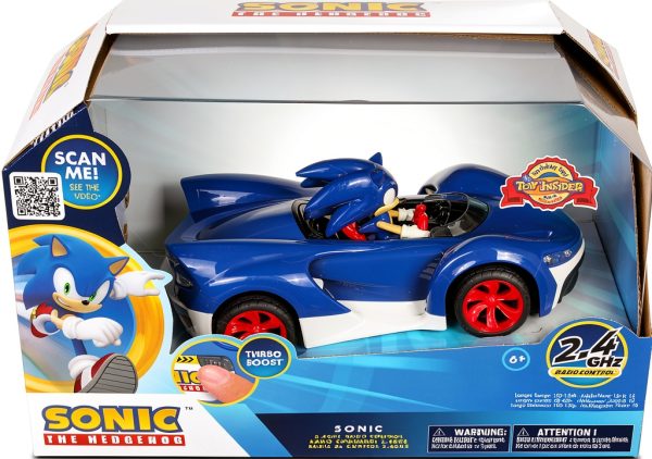 Sonic RC Race Car NKOK 2.4GHz Turbo Boost for Kids-1