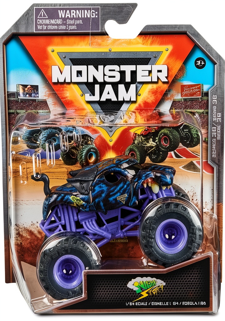 Official Monster Jam truck die-cast toy figure from Spin Master