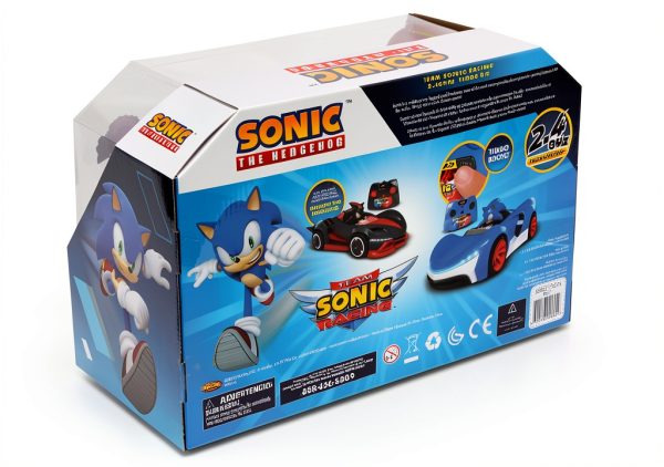 Sonic RC Race Car NKOK 2.4GHz Turbo Boost for Kids-7