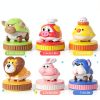 STACTCUTE Animal Push Go Cars 6pcs ABS Toy-4