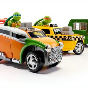 Teenage Mutant Ninja Turtles Diecast Toy Cars Funrise-0