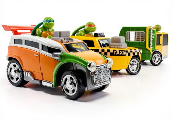 Teenage Mutant Ninja Turtles Diecast Toy Cars Funrise-0