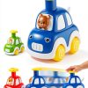 Jinyishuo Animal Driver Push Car Baby ABS Toy-7