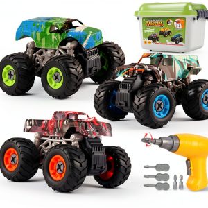 Monster Truck Take Apart Toy Trovogil ABS Set-0