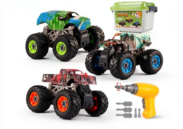 Monster Truck Take Apart Toy Trovogil ABS Set-0