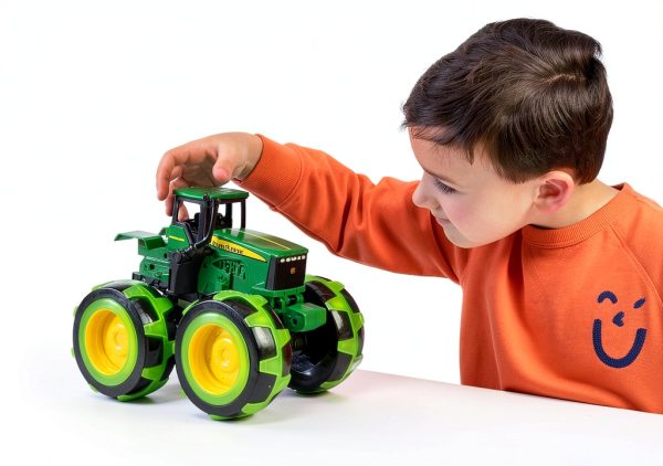 John Deere Monster Treads Tractor Toy-5