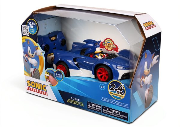 Sonic RC Race Car NKOK 2.4GHz Turbo Boost for Kids-5