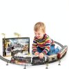 Funwee Steam Train Set Toy Train Lights Sound-5