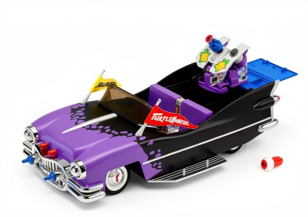 Footcruiser TMNT Figure Car by Playmates with Gatling Gun-2