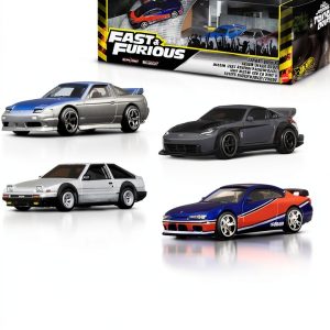 Hot Wheels Fast and Furious Tokyo Drift Toy Car Bundle 5 Pack-0