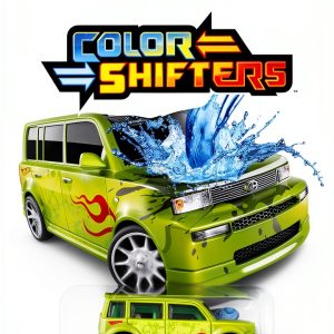 Hot Wheels Color Shifters 1:64 Scale Toy Car – Water Reactive Color-0