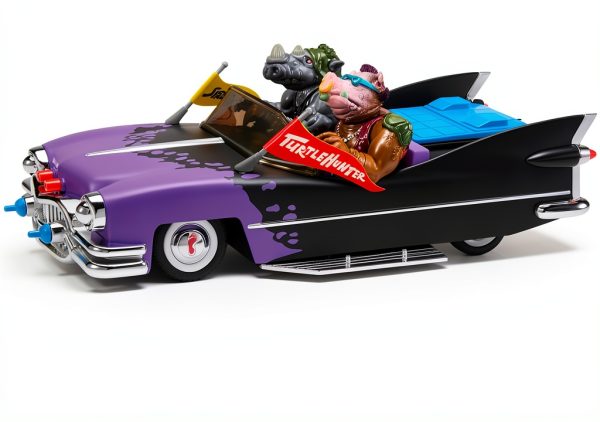 Footcruiser TMNT Figure Car by Playmates with Gatling Gun-8