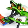 Mattel Hot Wheels Sharks vs Dinos Monster Trucks Playset Great Bite-4