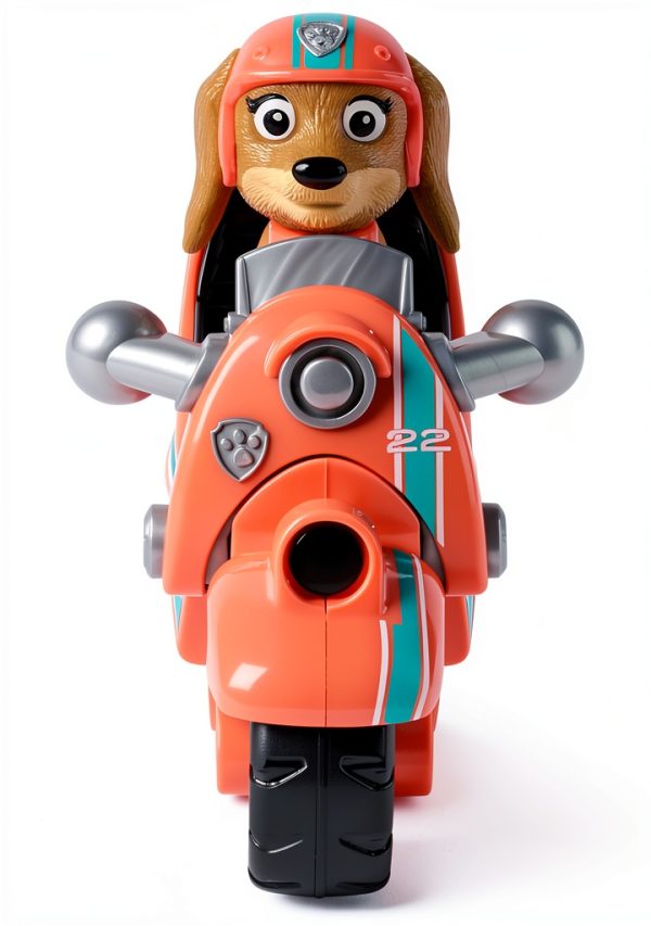 PAW Patrol Liberty Motorcycle Toy with Collectible Figure by Spin-5