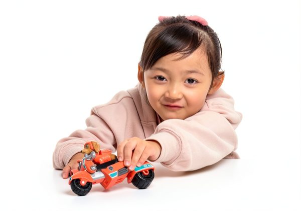 PAW Patrol Liberty Motorcycle Toy with Collectible Figure by Spin-8