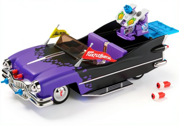 Footcruiser TMNT Figure Car by Playmates with Gatling Gun-3