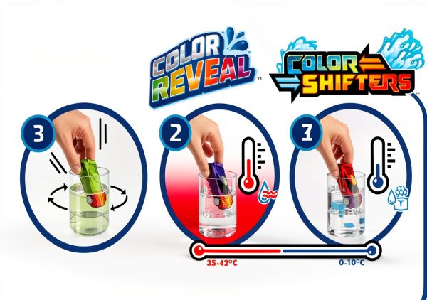 Hot Wheels Color Shifters 1:64 Scale Toy Car – Water Reactive Color-3