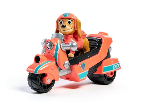 PAW Patrol Liberty Motorcycle Toy with Collectible Figure by Spin-6