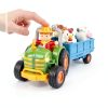 Branford Farm Tractor Toy Set 7‑Piece Musical Playset with Trailer-3