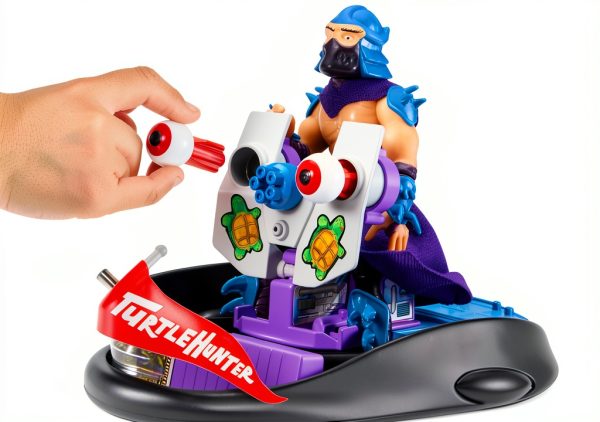 Footcruiser TMNT Figure Car by Playmates with Gatling Gun-5