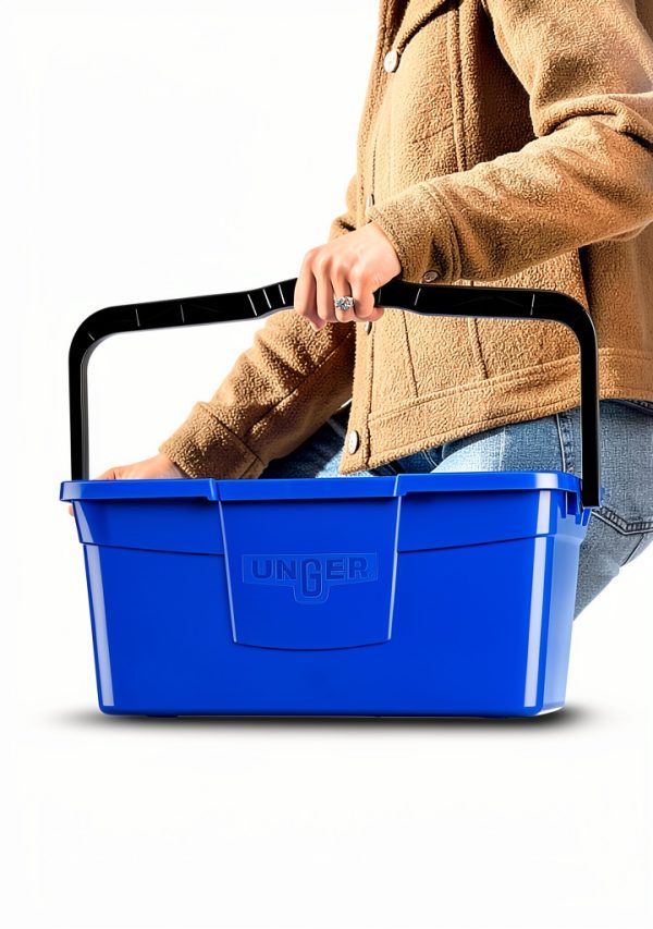 Unger Professional 3 Gallon Bucket – Rectangular Mop Bucket with Grip-4