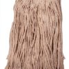 SPARTA Flo-Pac Cotton Mop Head Cut-End Narrow Band 32" Tan-4