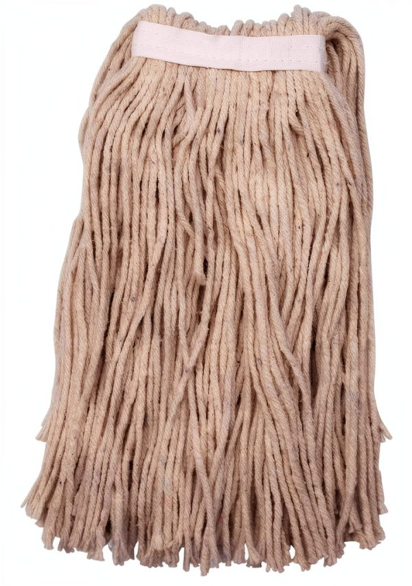 SPARTA Flo-Pac Cotton Mop Head Cut-End Narrow Band 32" Tan-4