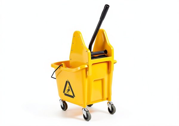 Amazon Basics Mop Bucket 35 Quart Down Wringer – Yellow-2
