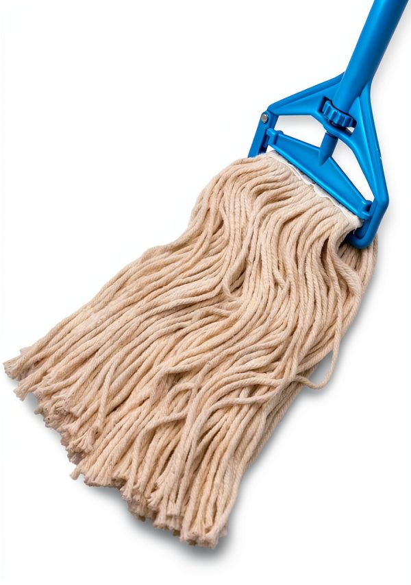 SPARTA Flo-Pac Cotton Mop Head Cut-End Narrow Band 32" Tan-3
