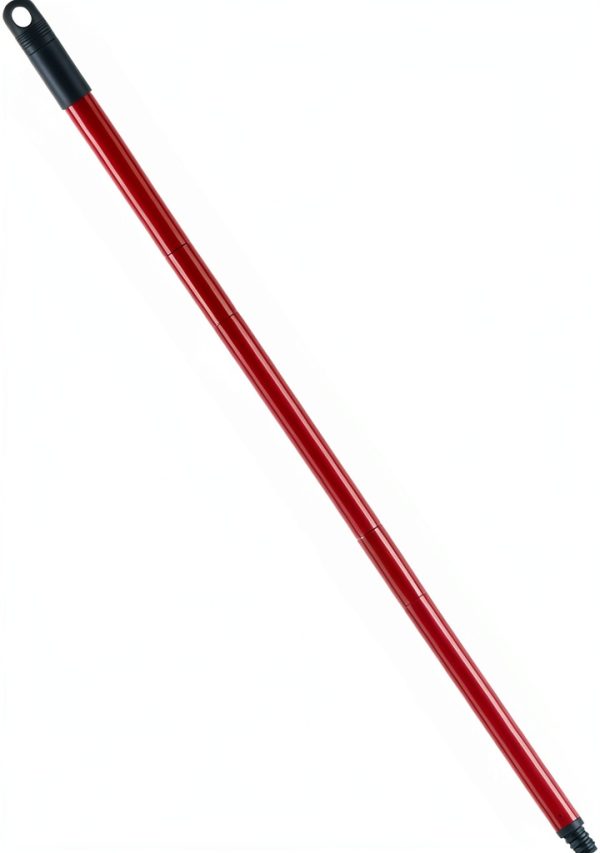 O-Cedar Replacement Handle for Dual-Action Flip Mop Red Wood 3-Piece-0