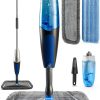 Spray Mops BPAWA Microfiber Wet Dry Floor Cleaner with 3 Washable Pads-0