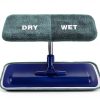 Professional Microfiber Mop Neeklinny 17.5" with Steel Handle Blue-3