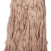 SPARTA Flo-Pac Cotton Mop Head Cut-End Narrow Band 32" Tan-1
