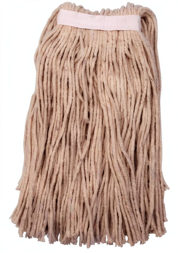 SPARTA Flo-Pac Cotton Mop Head Cut-End Narrow Band 32" Tan-1