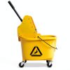 Amazon Basics Mop Bucket 35 Quart Down Wringer – Yellow-1