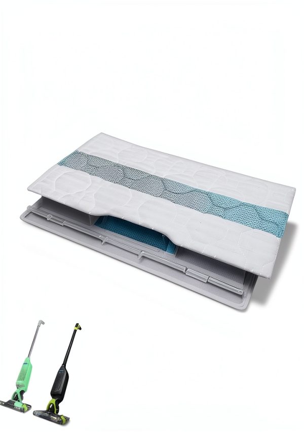 Vacmop 12‑pack mop pad replacement for VM250/VM251/VM252 floor vacuum-1