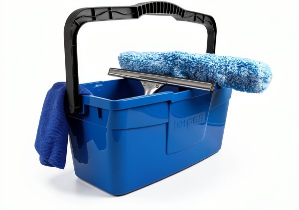 Unger Professional 3 Gallon Bucket – Rectangular Mop Bucket with Grip-2