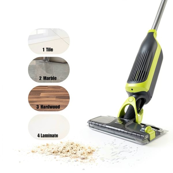 Disposable Hard Floor Pad Refills, Compatible with Shark VACMOP Pro VM252 VM251 VM250 VM200 VC205 QM250 VM190 VM200P12 VMP30 for use on All Sealed Floors (10-PCS)-4